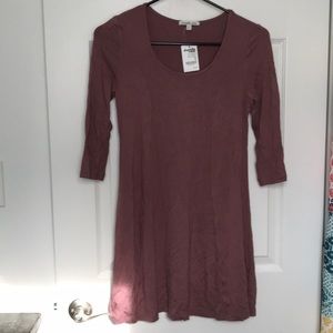 3/4 Sleeve Flowy Dress